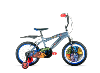 Marvel Avengers Kids 16 Inch Bike For Boys and Girls 5-7 Years Old Hulk Iron Man Thor and more