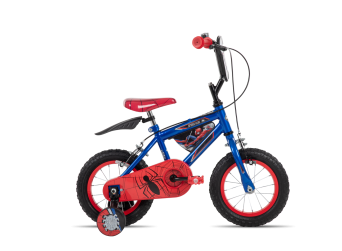 Huffy Marvel Spiderman 12 inch Boys Bike 3-5 Yrs + Stabilisers