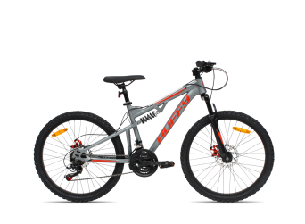 Huffy Marker Full Suspension 21spd MTB Gunmetal Grey 24"