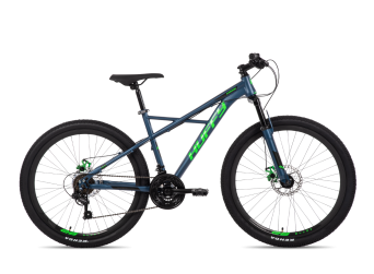 Huffy Korros 26" Mountain Bike - Hardtail - Blue/Green - 9-12yrs +