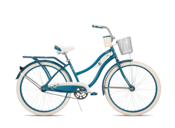 Deluxe Womens Adult Hybrid Cruiser Bike 26 Inch Wheels