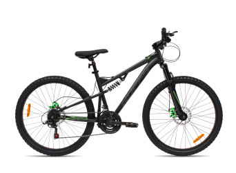 Huffy Marker 26" Mountain Bike - Full Suspension - Black - 9-12yrs +