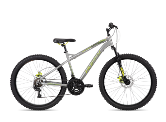 Huffy Extent 26in Adult Hardtail Mountain Bike Matte Gunmetal 