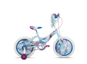 Disney Frozen 2 Bike 16 Inch Girls Bike 5-7 Year Old Easy Quick Connect Assembly + Stabilisers