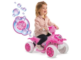 6V Disney Princess bubble quad