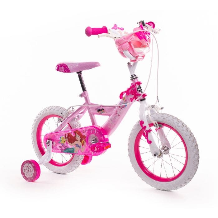 Huffy Disney Princess Girls Bike 14 Inch 4 6 Yrs Pink Stabilisers