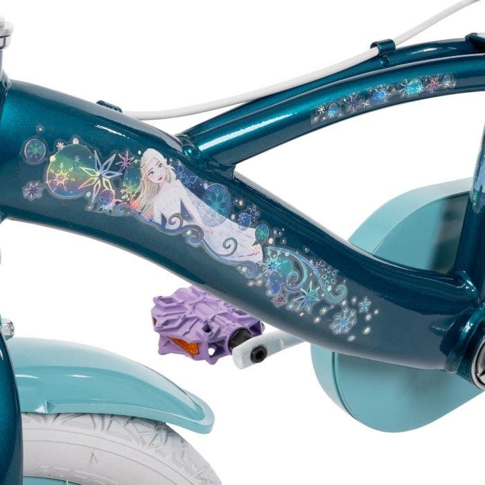 Disney Frozen 16 inch Kid s Bike by Huffy aged 5 7 years Blue