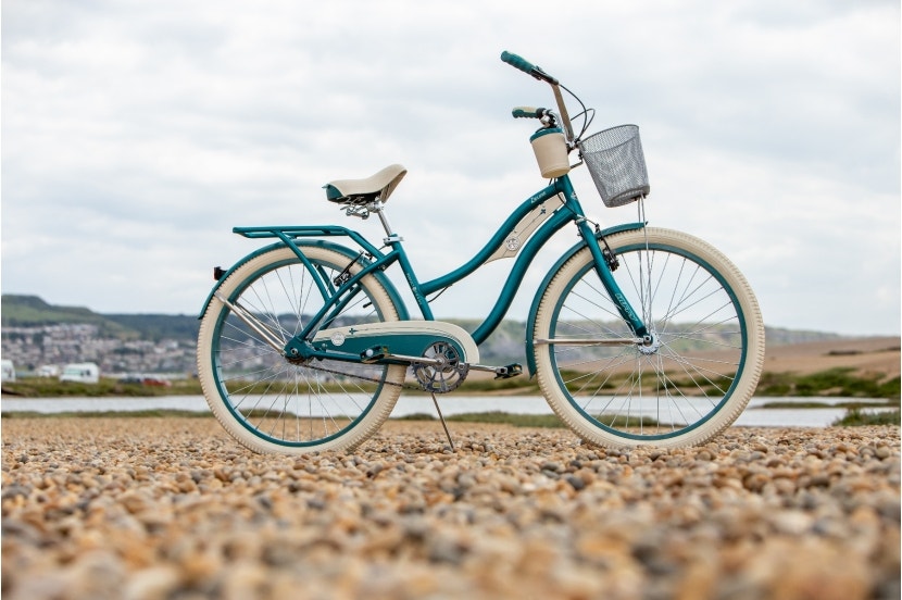 Deluxe Womens Adult Hybrid Cruiser Bike 26 Inch Wheels